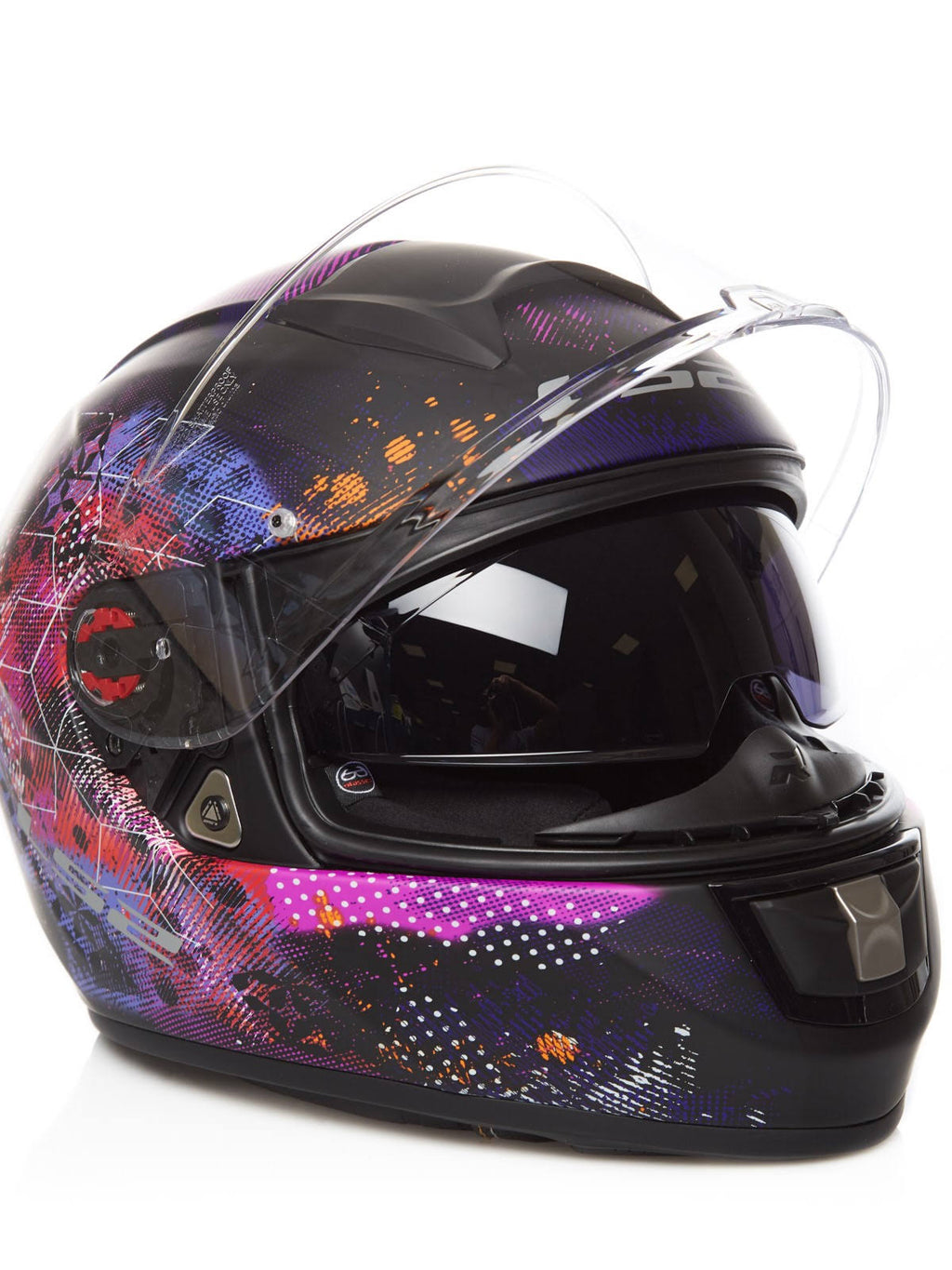 Matt Black / Pink Helmet Size XL R8065