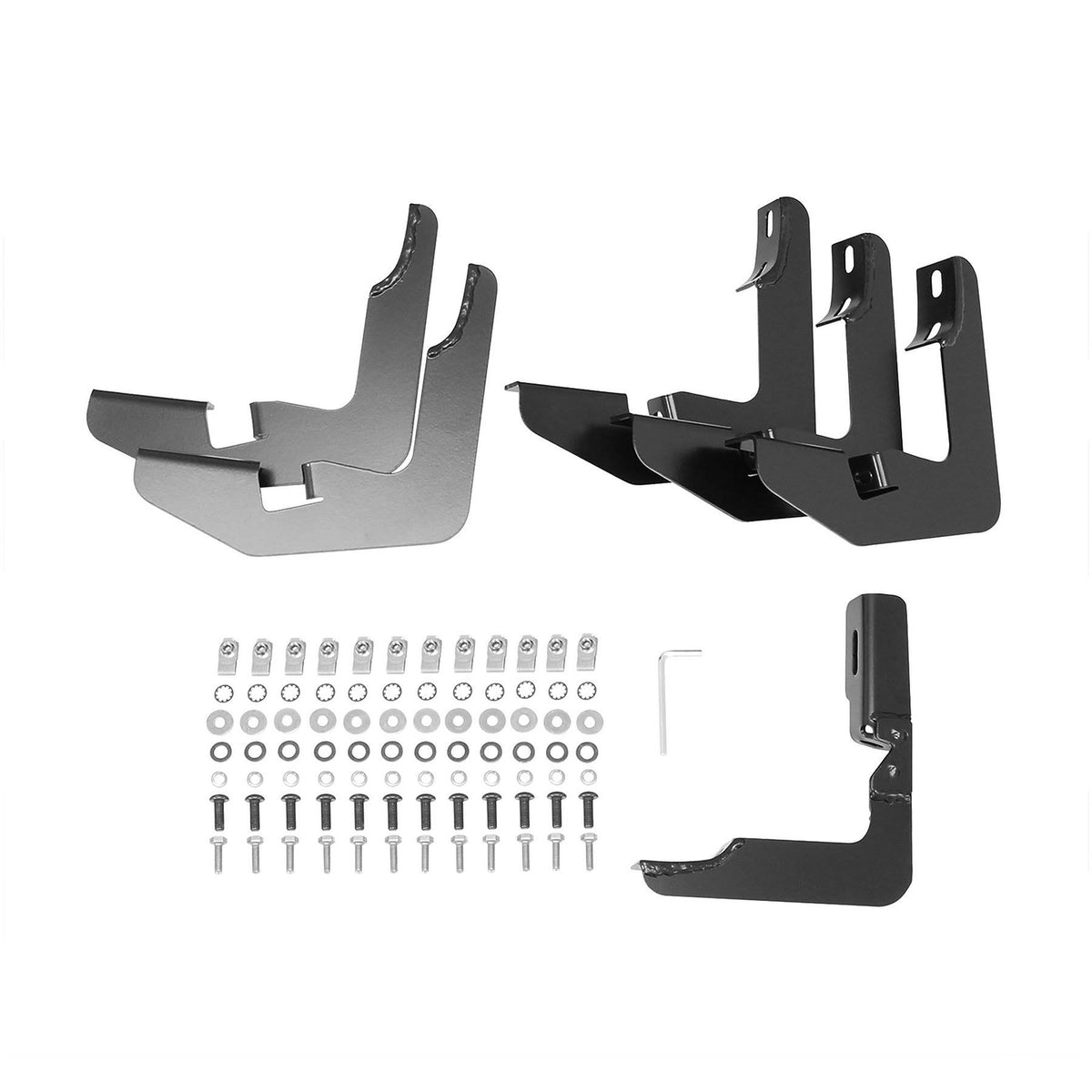 Oval Nerf Step Bars Cab Length T220