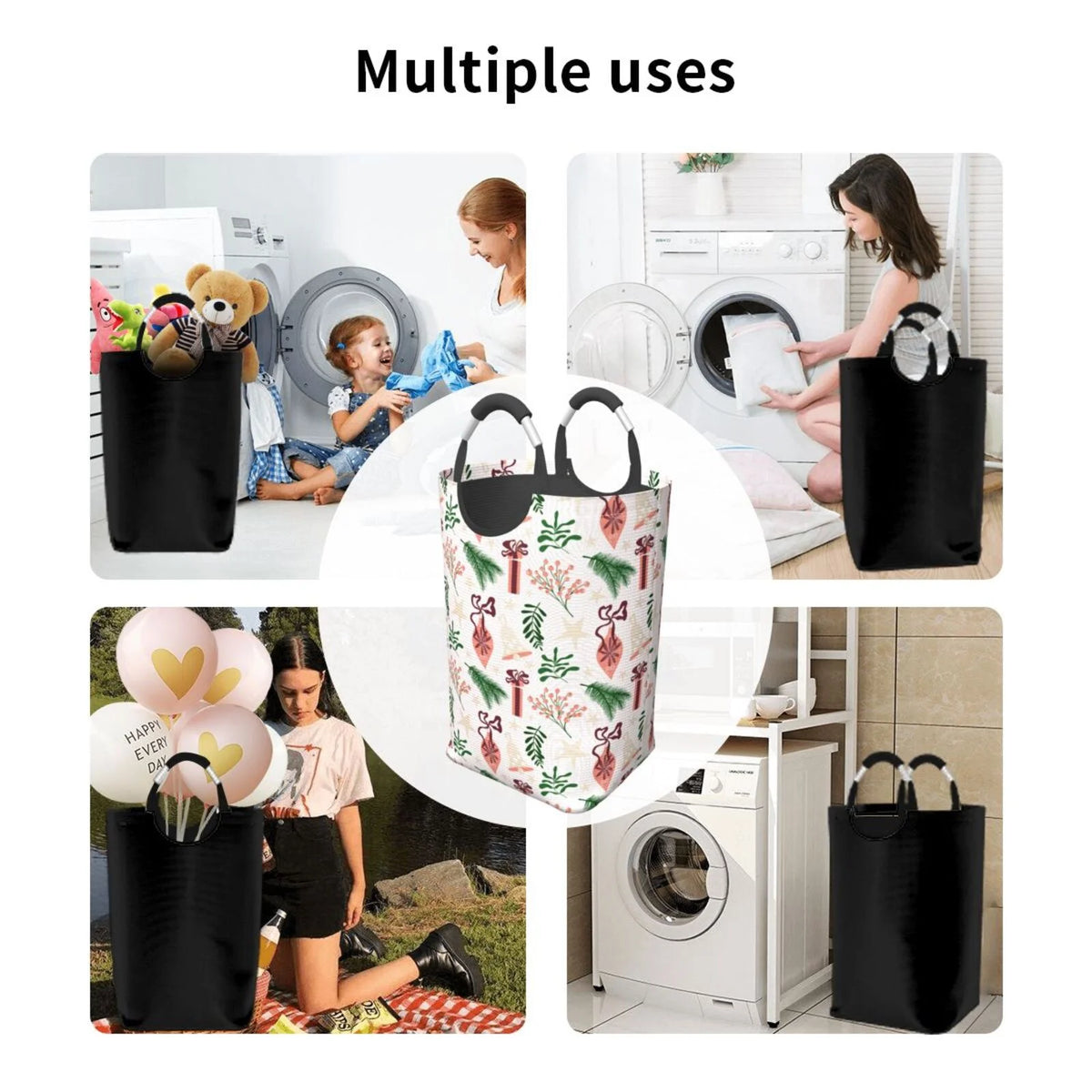 Collapsible Laundry Basket 50L B489