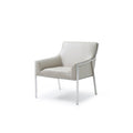 Taupe Leather Leisure Armchair P4654