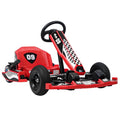 36v Electric Drift Kart with Adjustable Body Length, 3 Speed Mode, 350w Motor, Max Load 187lbs, Max Speed 16 Mph B884