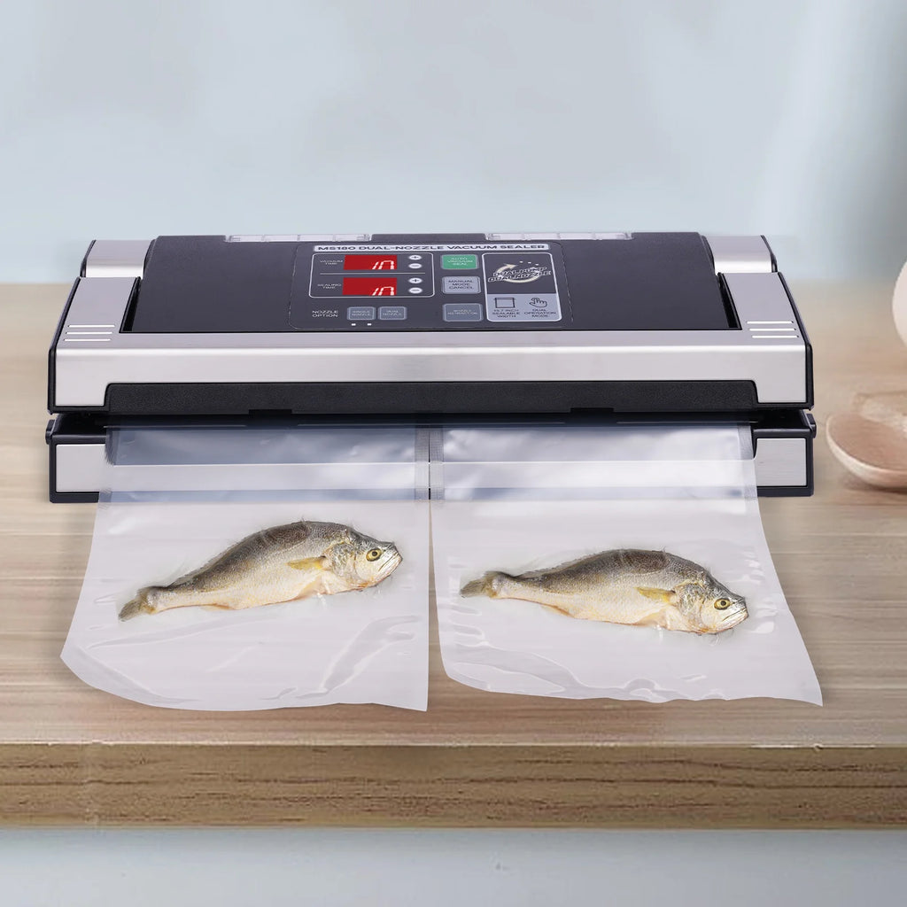 Double Pump Vacuum Sealer with 15.75'' Heater Bar O660