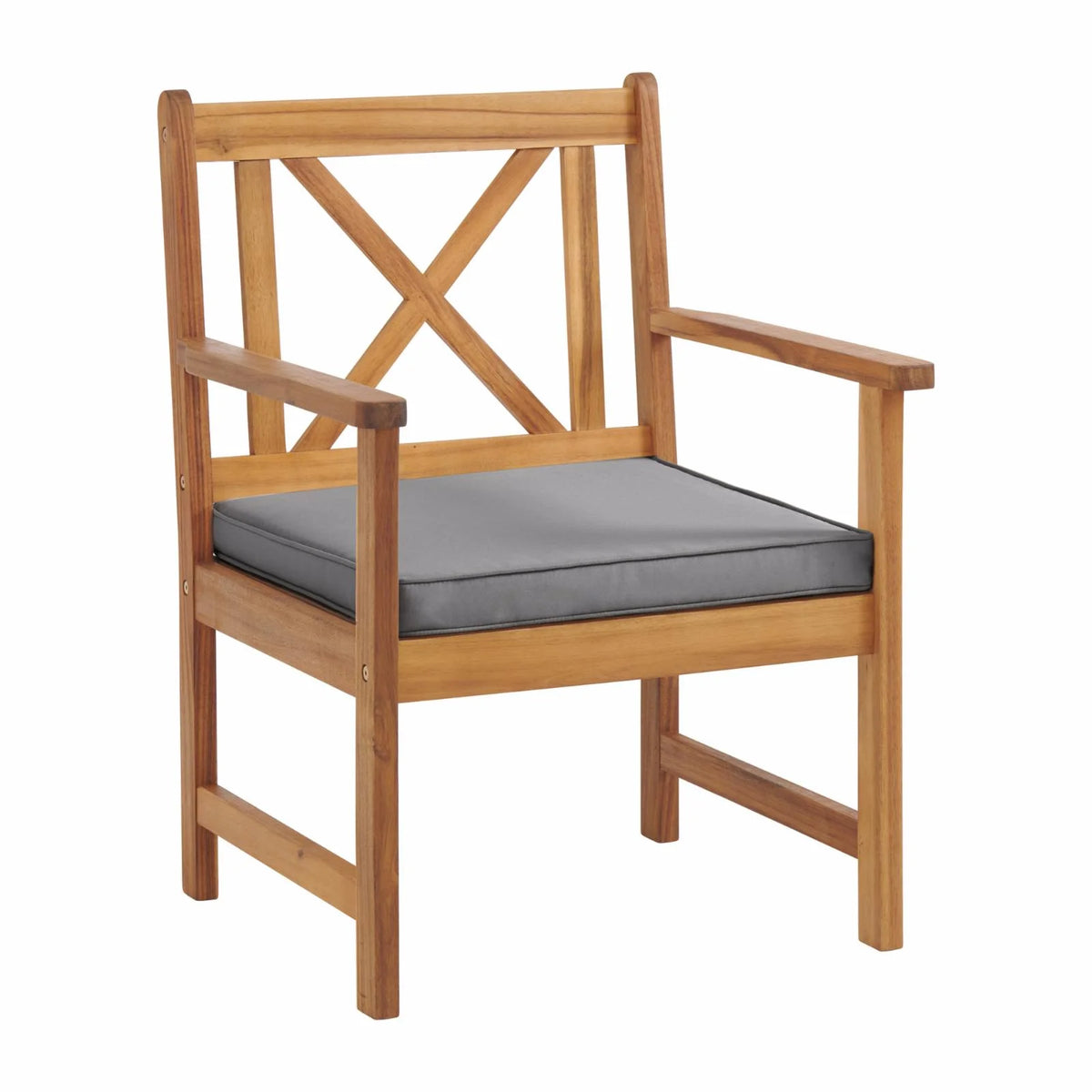 Acacia Wood 4-Piece Outdoor Conversation Set Q385931