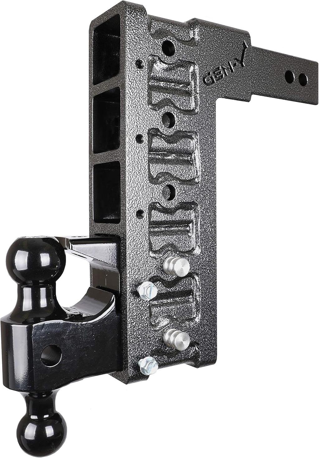 Drop Hitch 3" Receiver Class V 32,000lb Towing Hitch with Dual Hitch Ball, Pintle Lock & 2 3/4" Hitch Pins N1581