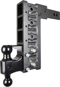 Drop Hitch 3" Receiver Class V 32,000lb Towing Hitch with Dual Hitch Ball, Pintle Lock & 2 3/4" Hitch Pins N1581
