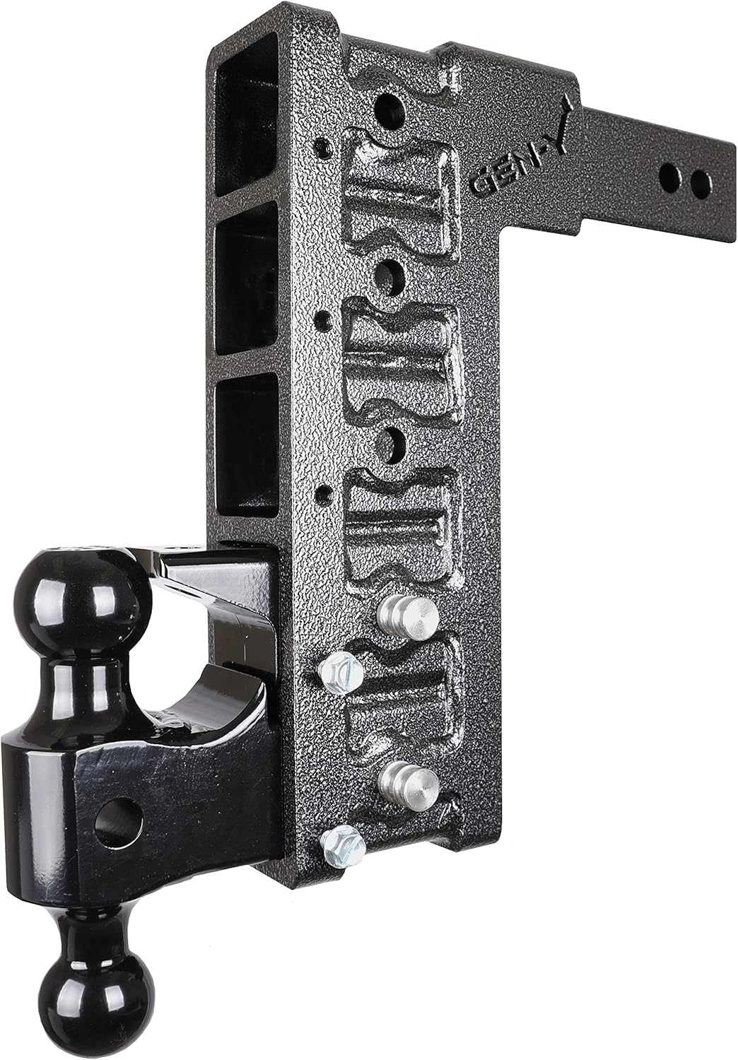 Drop Hitch 3" Receiver Class V 32,000lb Towing Hitch with Dual Hitch Ball, Pintle Lock & 2 3/4" Hitch Pins N1581