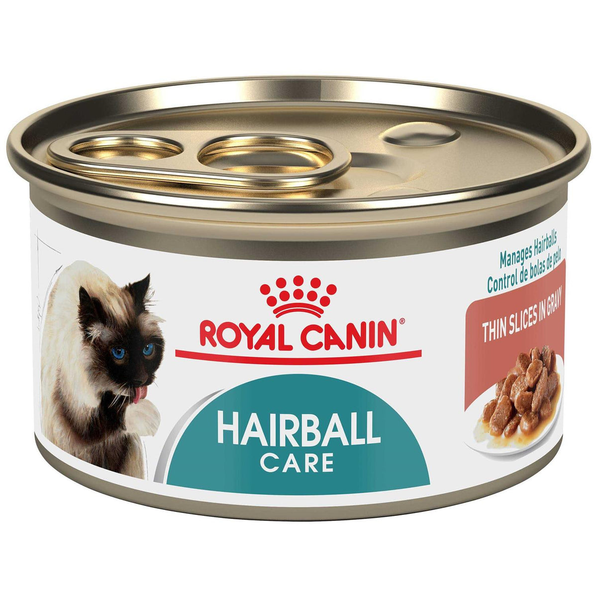 Hairball Care Thin Slices in Gravy Cat Food D421