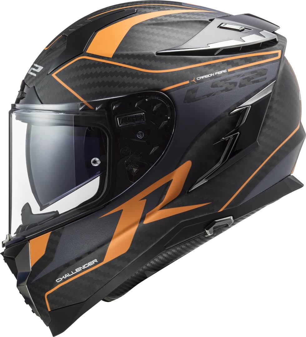 Orange Carbon Helmet, Size Xs Q933403