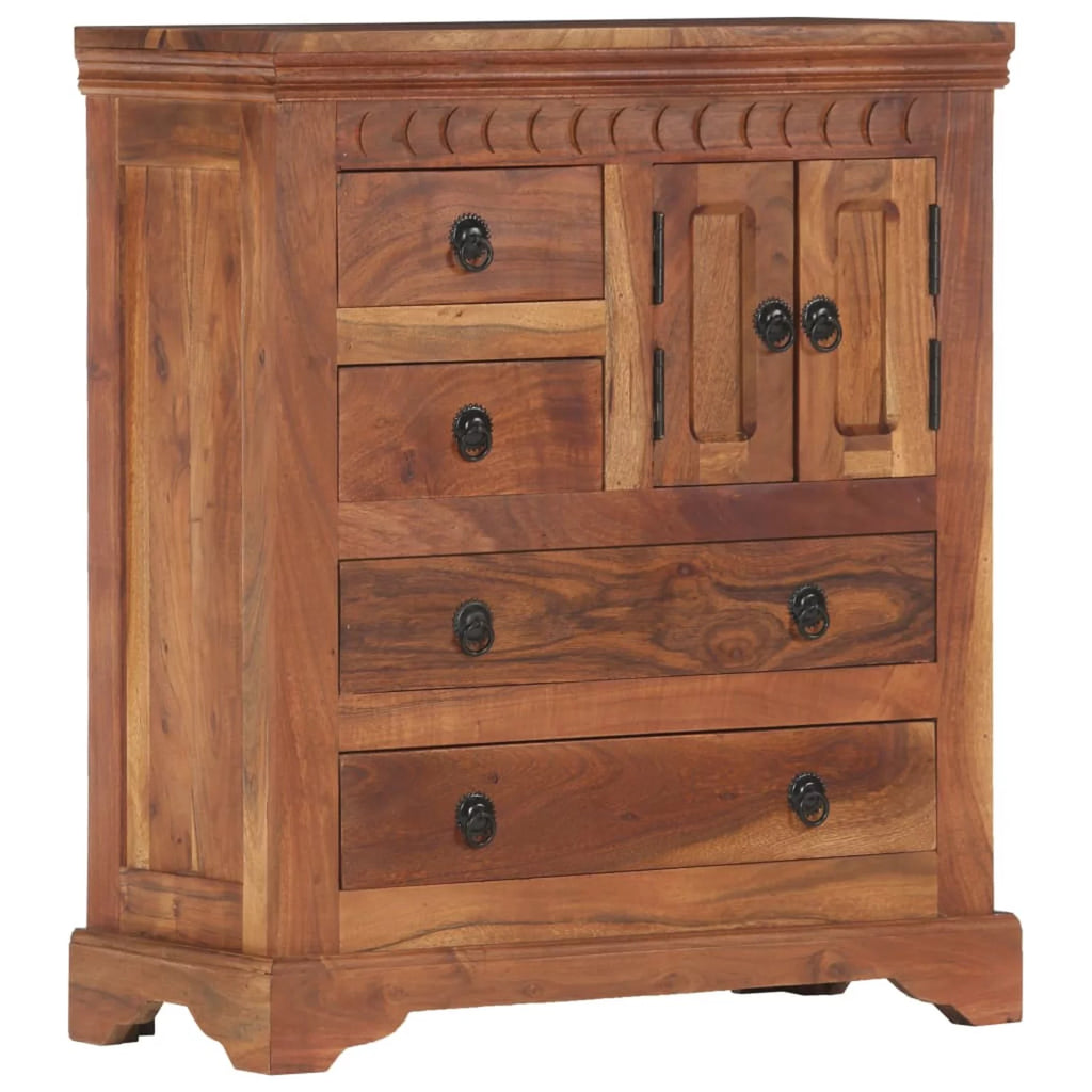 Solid Acacia Wood Sideboard J722333