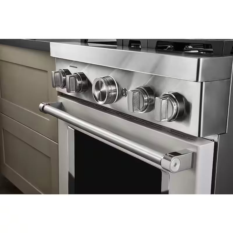 4 Burner Dual Fuel Freestanding Smart Range W62463
