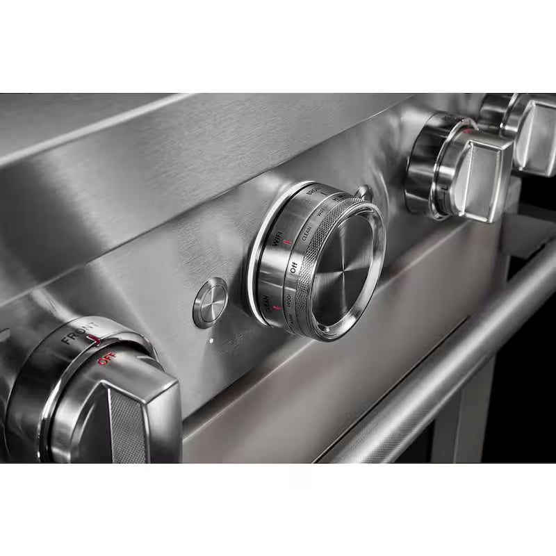 4 Burner Dual Fuel Freestanding Smart Range W62463