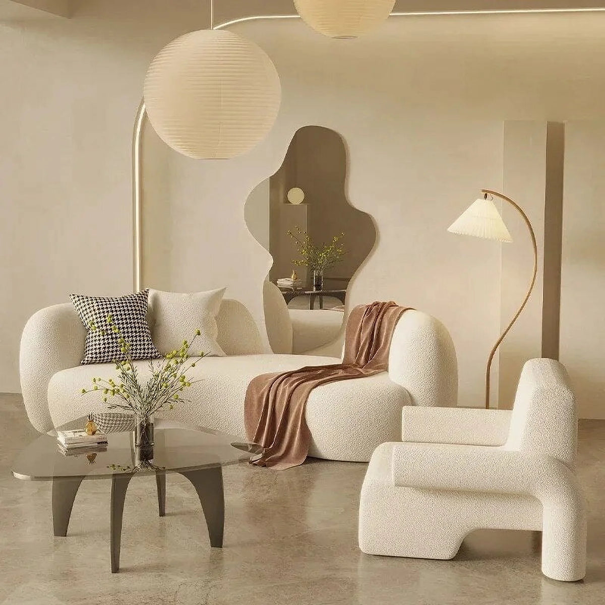 Modern Sofa Sectional Set Recliner Corner Daybed B800