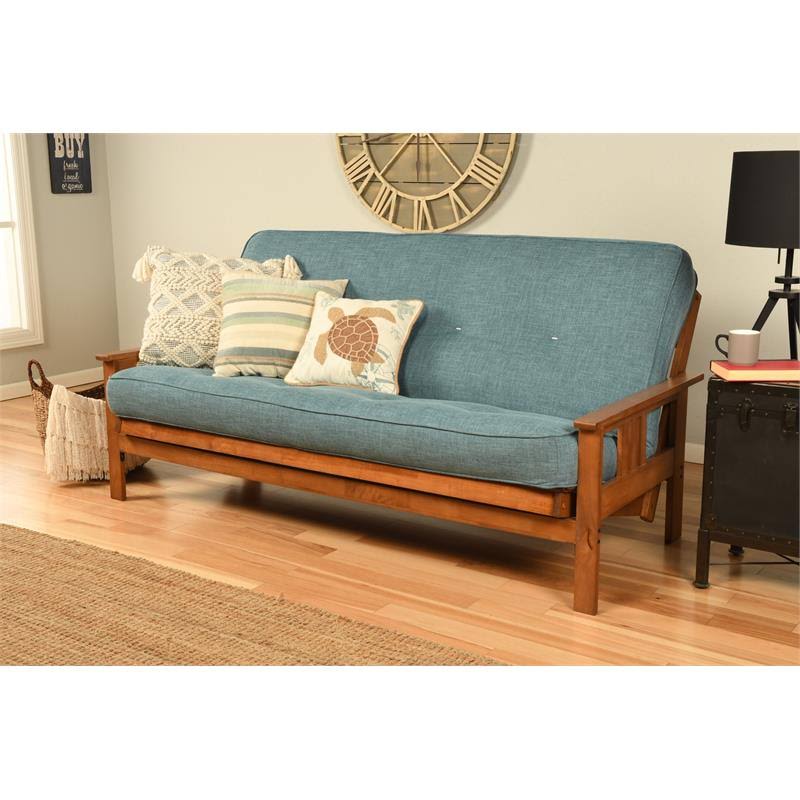 Lodge Frame Dresser with Suede Gray Mattress P24061