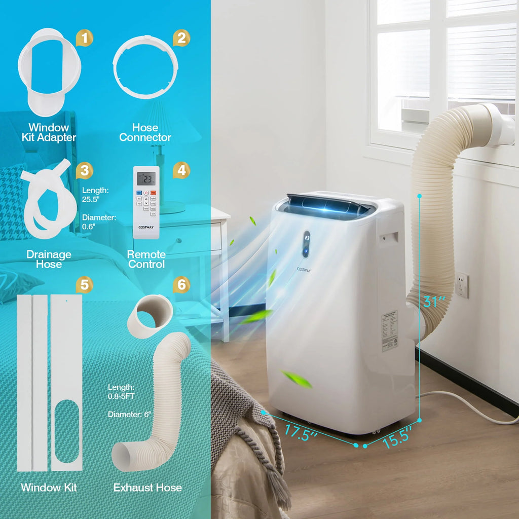 8800 BTU Portable Air Conditioner L9993