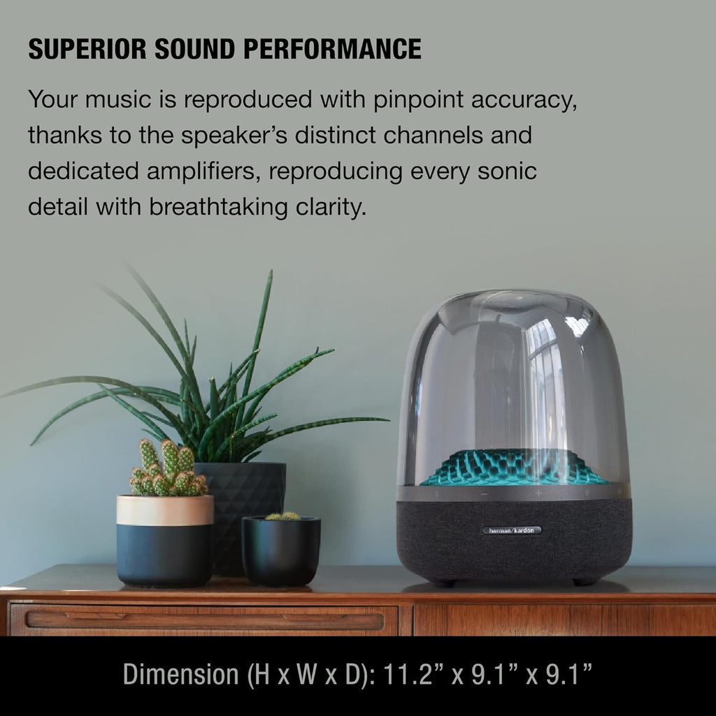Bluetooth Home Speaker with Diamond-Effect Lighting O140