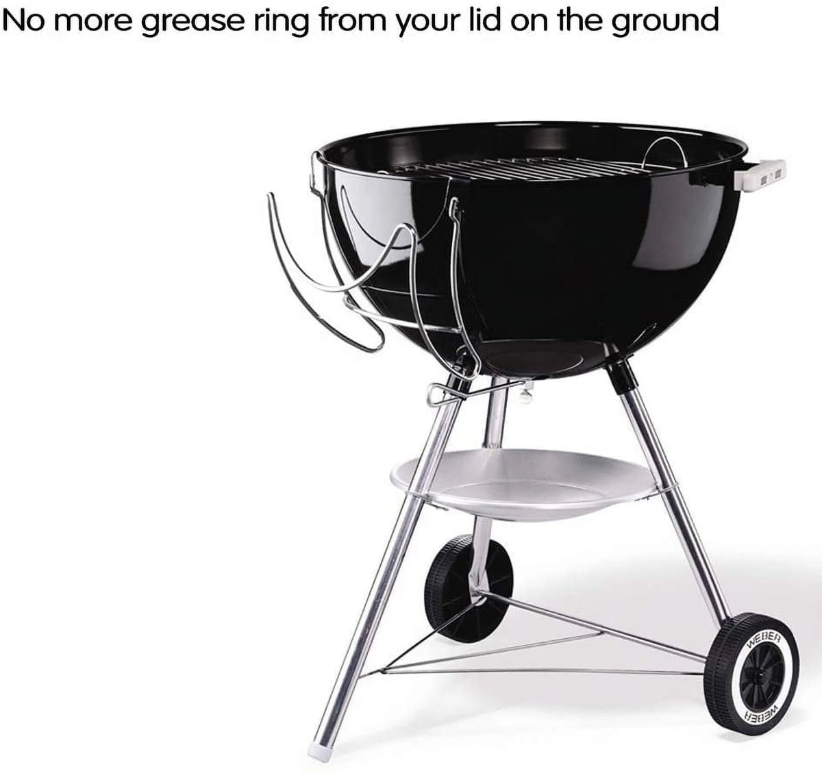 Grill Lid Holder for 18.5 inch and 22.5 inch Charcoal Kettle Grills D3713