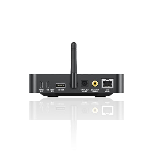 Black AirPlay Audio Streamer Receiver W947331