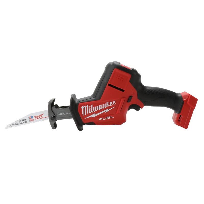 18V Lithium-Ion Brushless Cordless Reciprocating Saw & Caulk Gun with Two 6.0Ah Batteries J47739