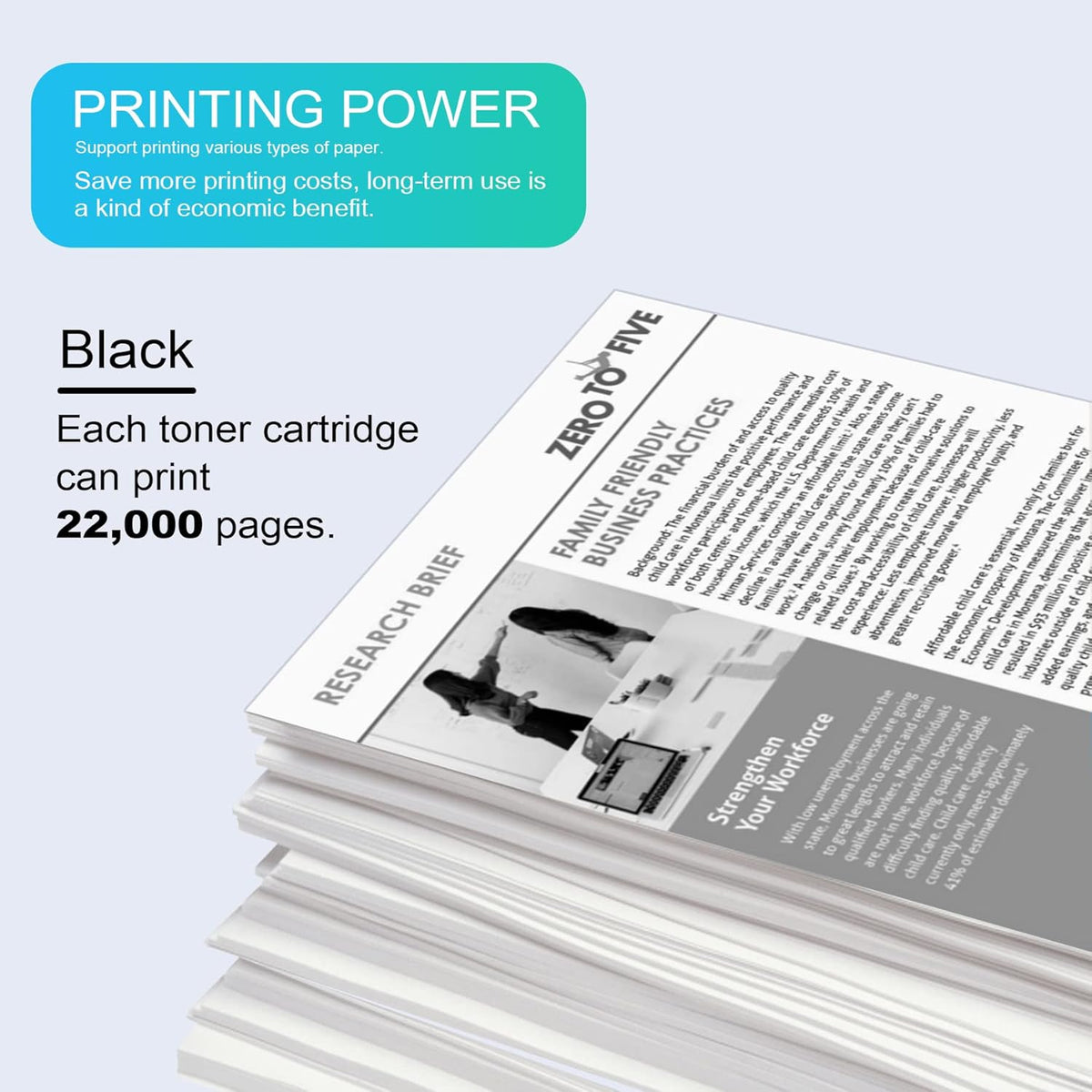 2 Pack Black Toner Cartridge F768425
