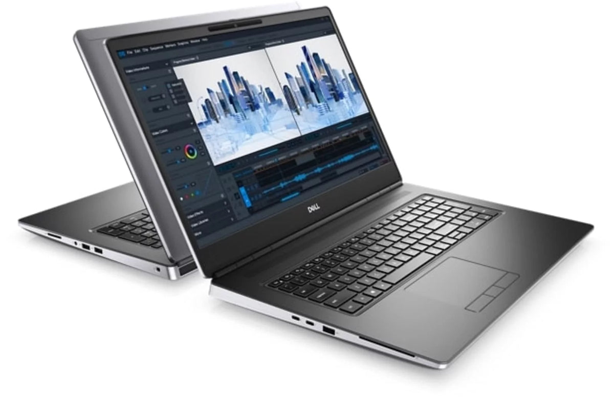 Restored Dell Precision 7000 7760 Workstation Laptop 17.3" FHD Core i9 - 2TB SSD + 1TB SSD - 32GB RAM - RTX A4000 8 Cores @ 5 GHz - 11th Gen CPU - 8GB GDDR6 Y970