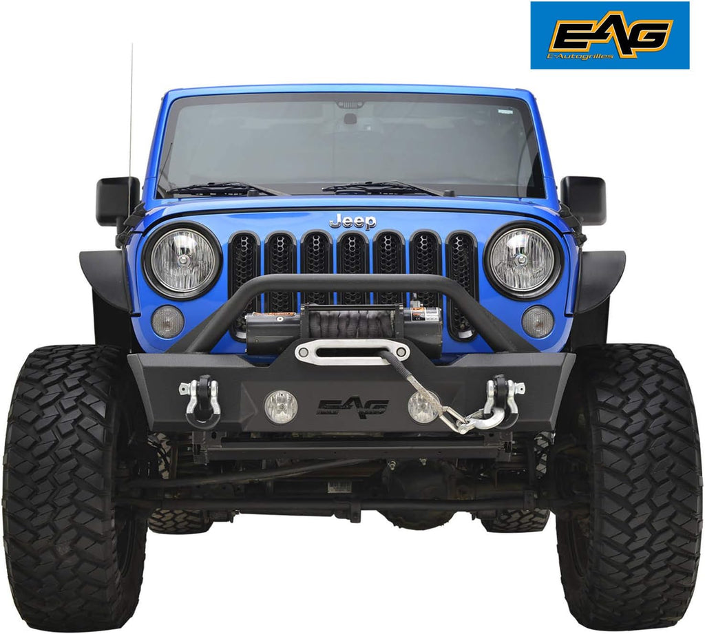 Front and Rear Bumper with Tire Carrier Combo O1642
