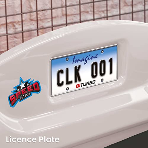Black Kids Race Car Bed Frame R64355