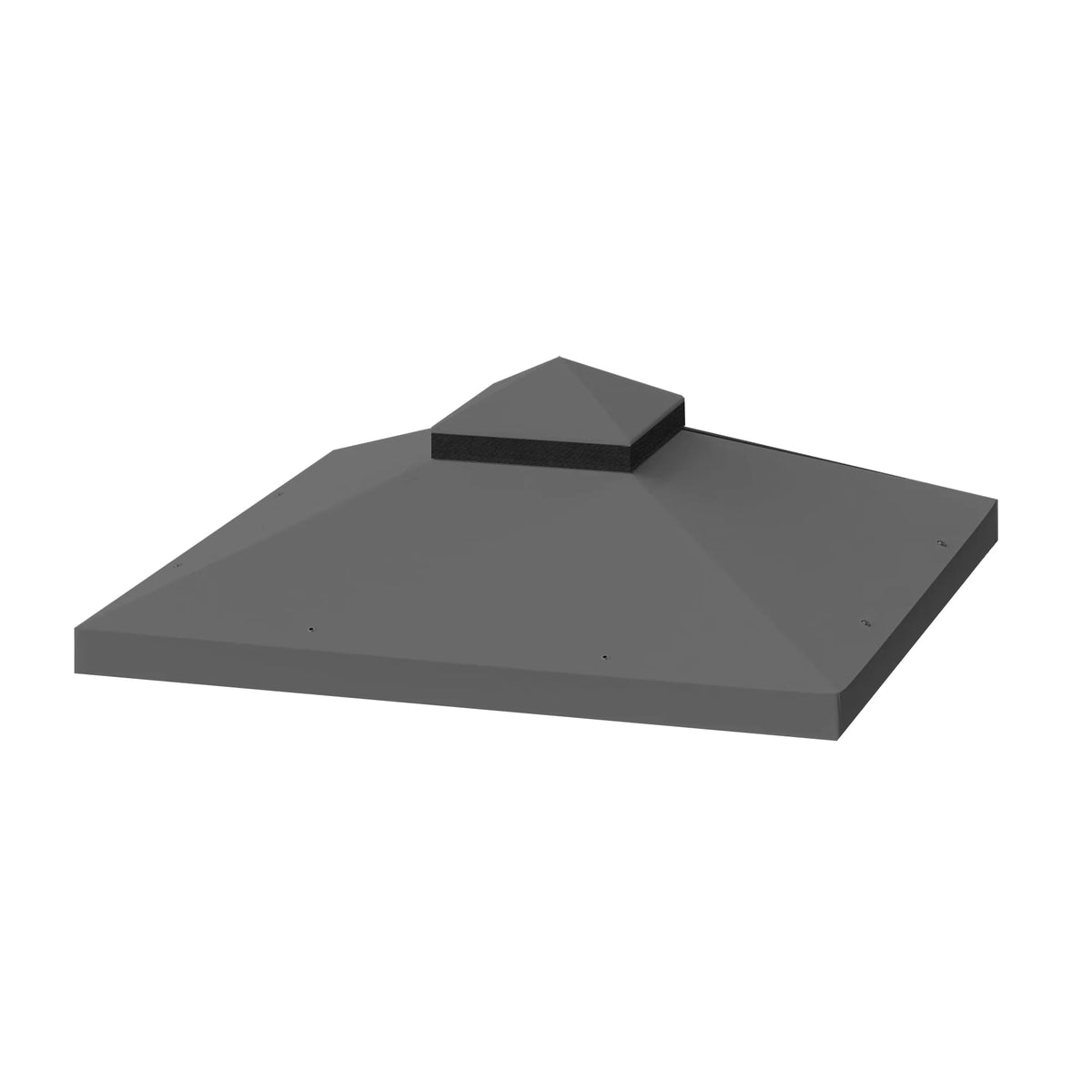 10x10 Ft Double Tiered Gazebo Replacement Canopy Top Cover Only H4072