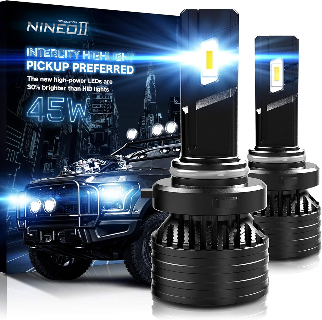 H11 LED Bulbs 6500K Cool White Halogen Replacement Pack of 2 O327