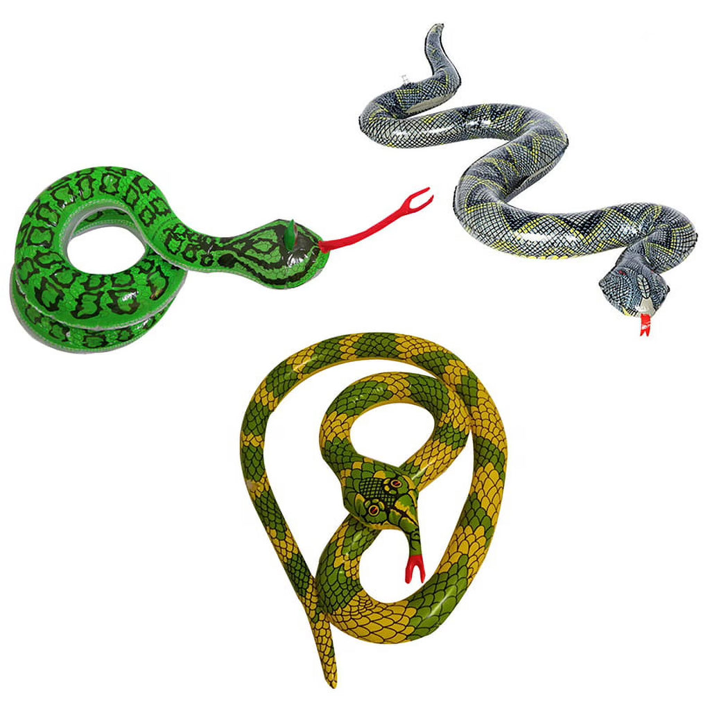 Inflatable PVC Snake Toy 110cm U602282