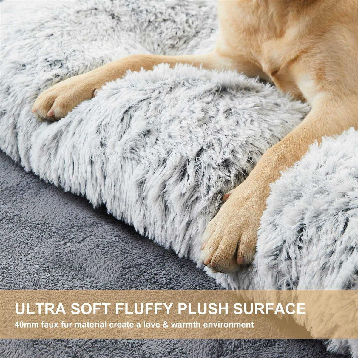 Plush Dog Crate Bed T268252