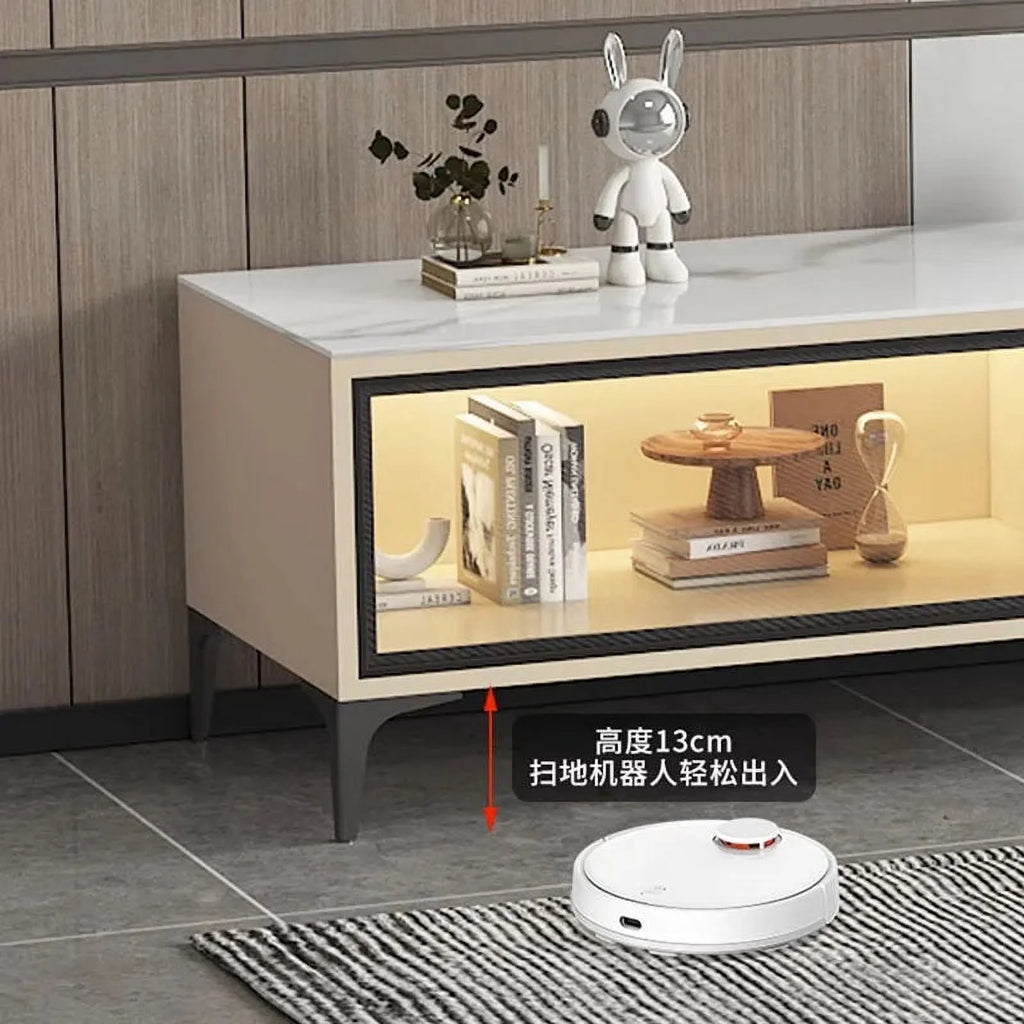 Wooden Tv Stand with Drawers H292