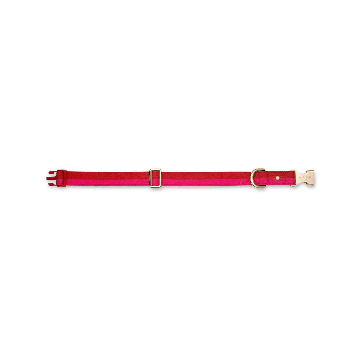 Red Pink Colorblock Dog Collar W20229
