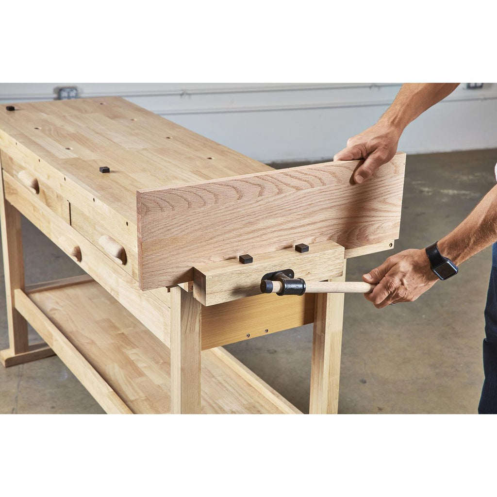 60 in. 3-Drawer Hardwood Workbench X43725