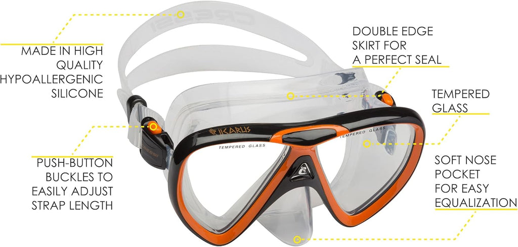 Black/Orange Dry Set D822