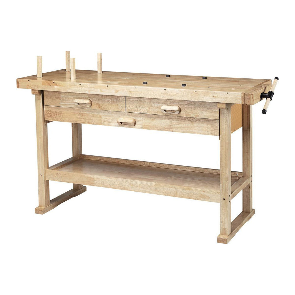 60 in. 3-Drawer Hardwood Workbench X43725