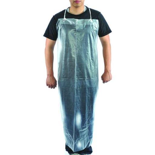 Clear PVC Apron 35 x 45 in Pack 48 V2232
