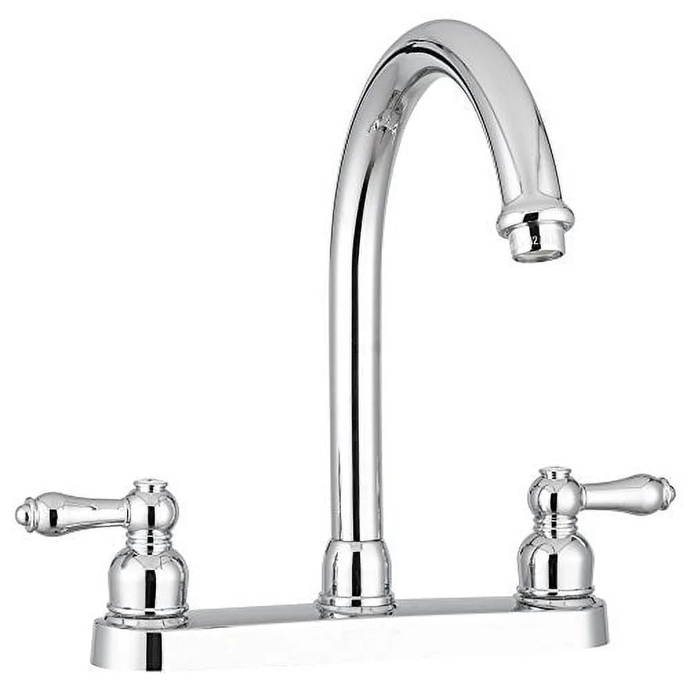 Chrome Polished Non-Metallic RV Kitchen Faucet B4451