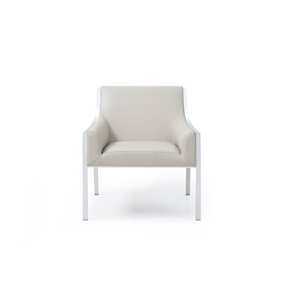 Taupe Leather Leisure Armchair P4654