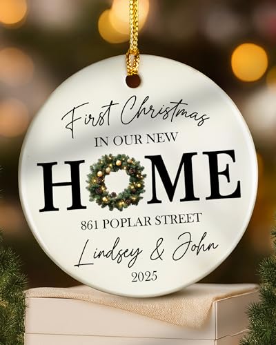 4" Wooden Hanging Christmas Ornament W3405