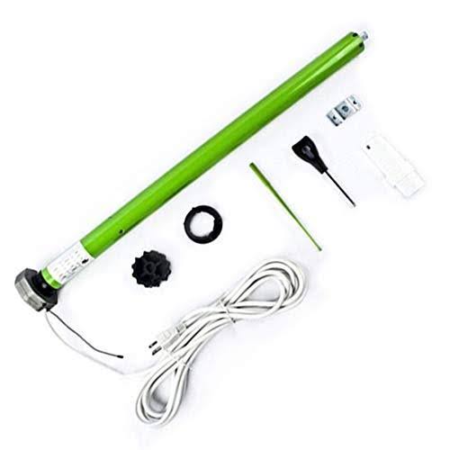 Motorized Retractable Patio Awning, Green N2053