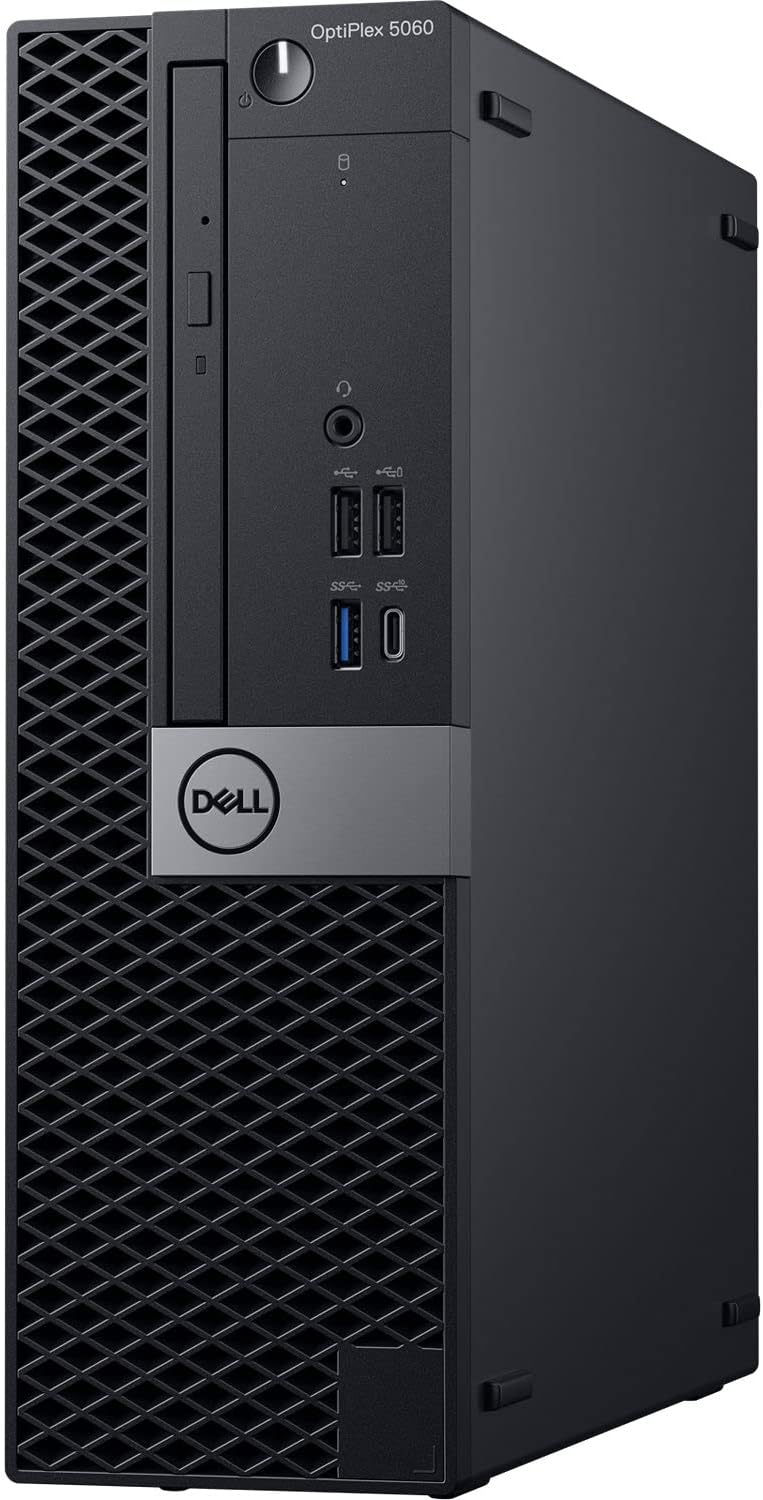 Dell Optiplex 5060 Desktop Computer Hexa Core Intel i5 16GB DDR4 RAM 250GB SSD Windows 11 Professional Black Y2109