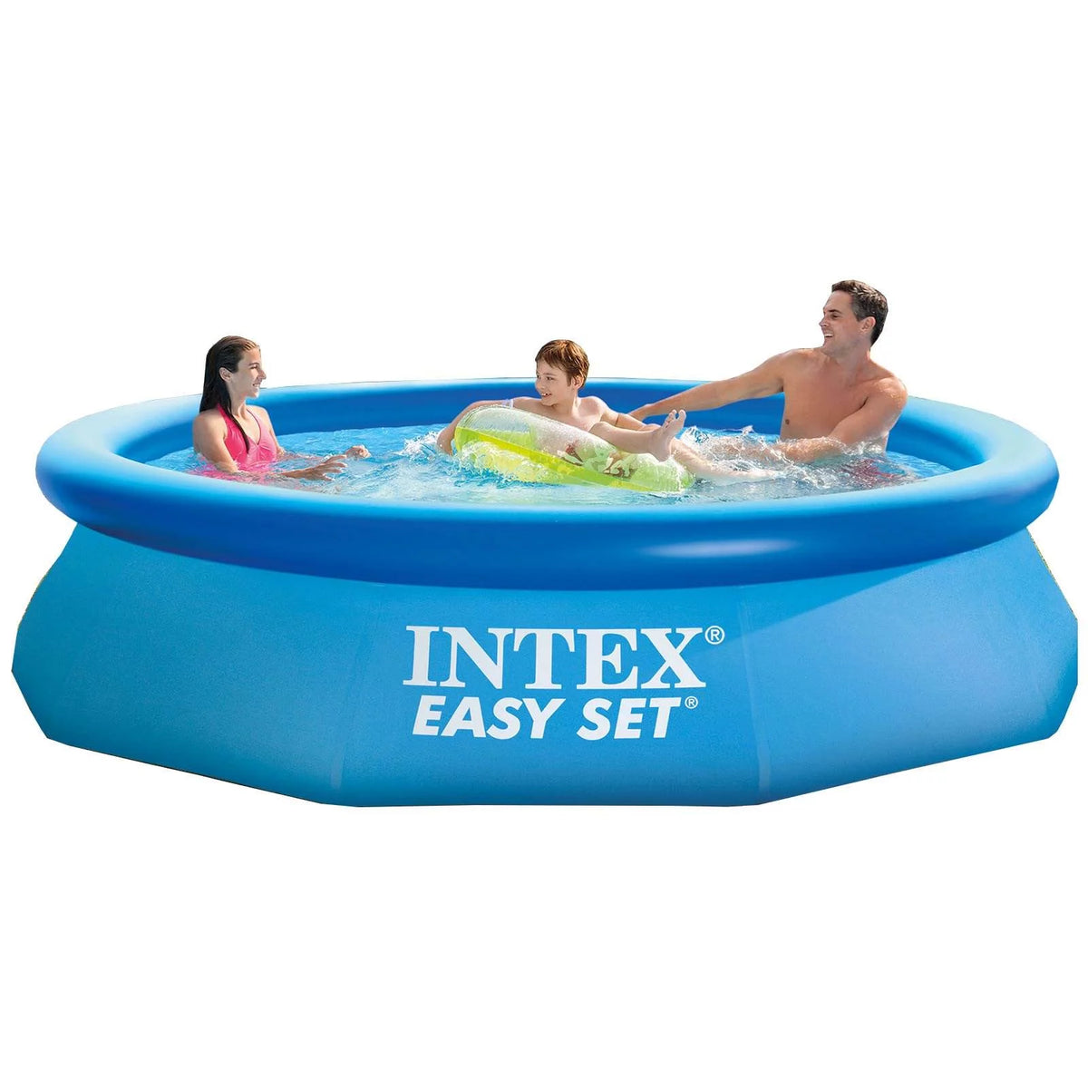 Inflatable Round Swimming Pool & Debris Cover N805851