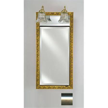 Recessed Single Door Cabinet with Traditional Lights Q394770