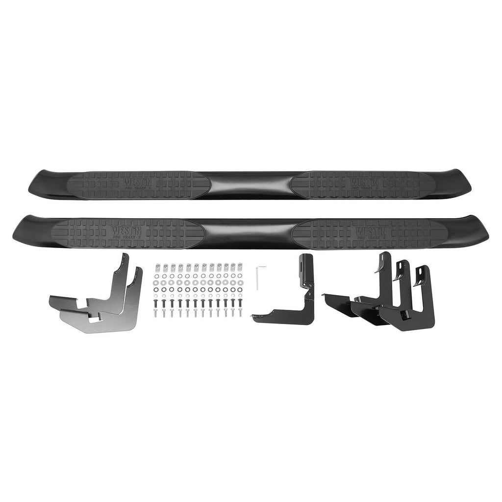 Oval Nerf Step Bars Cab Length T220