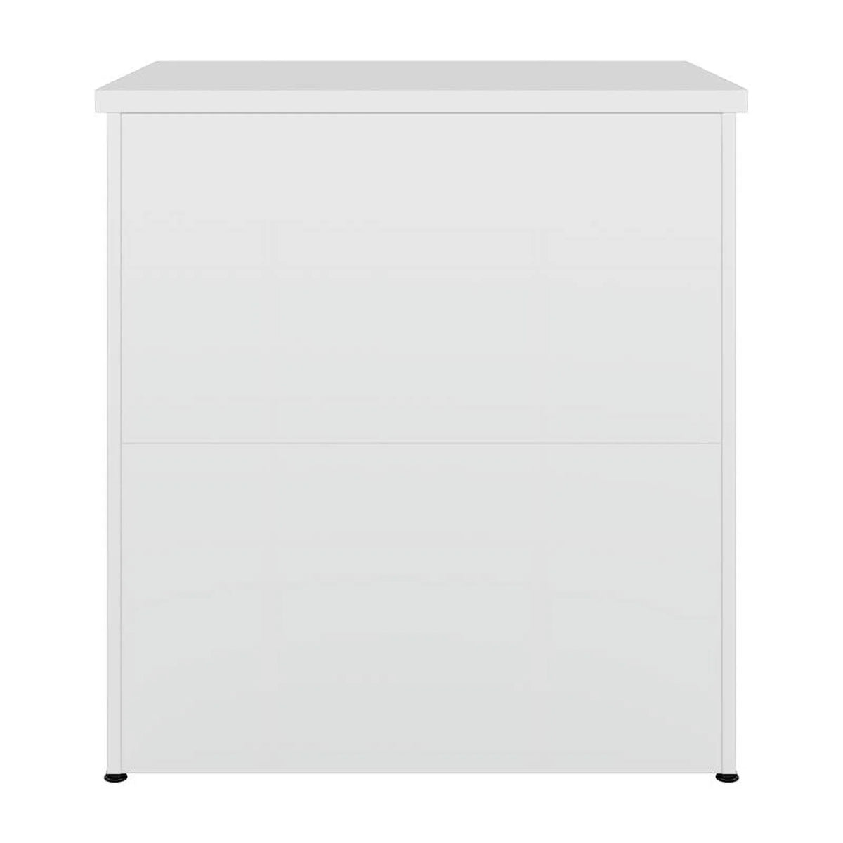 2-Drawer Engineered Wood Lateral File Cabinet in Pure White K85217