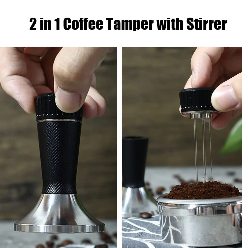 Stainless Steel Curved Espresso Stirrer Tool V7283