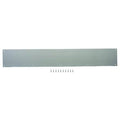 Anodized Aluminum Kick Plate Satin Nickel M3849