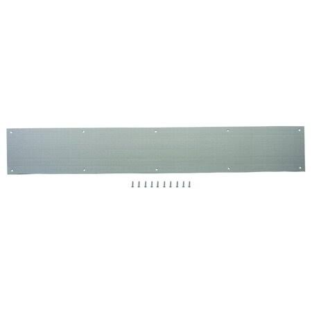 Anodized Aluminum Kick Plate Satin Nickel M3849