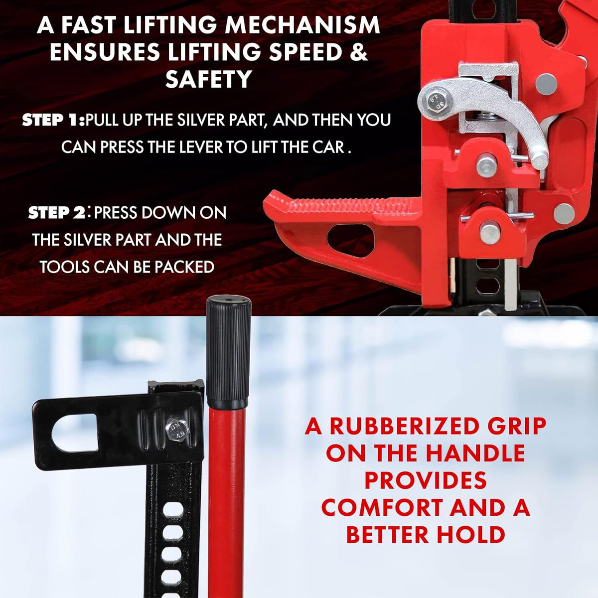 60 inch Steel Farm Jack G763