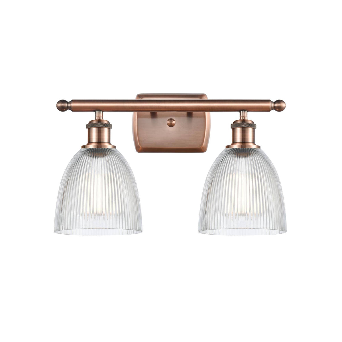Polished Nickel 2 Light Bath Vanity Light I142